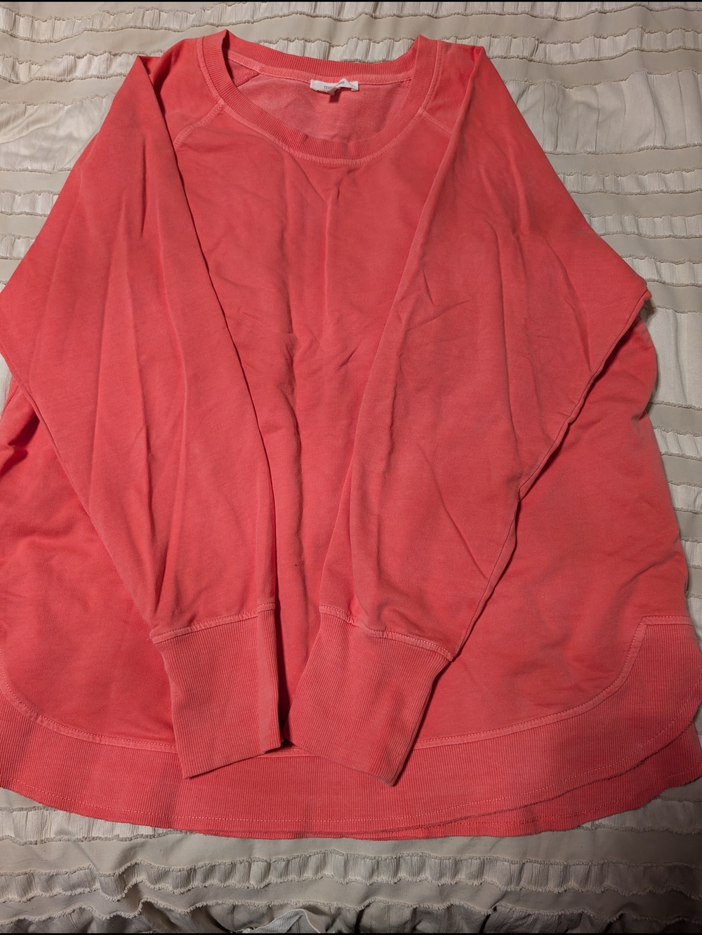 Maurices Coral Scoop Neck Pullover Sweater